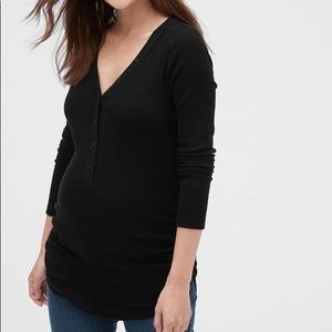 Gap Maternity henley shirt